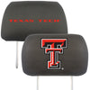 Texas Tech University Embroidered Head Rest Cover Set - 2 Pieces