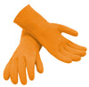 M-D Grouting Gloves Orange One Size Fits All 1 pair