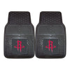 NBA - Houston Rockets Heavy Duty Car Mat Set - 2 Pieces