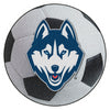 University of Connecticut Soccer Ball Rug - 27in. Diameter