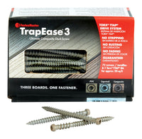 FastenMaster TrapEase No. 10 X 2-1/2 in. L Beach Dune Torx Ttap Flat Head Composite Deck Screws 75 p