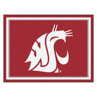 Washington State University 8ft. x 10 ft. Plush Area Rug