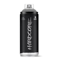 MTN Hardcore Gloss Matter Grey Spray Paint 11 oz (Pack of 6).