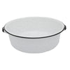 Granite Ware Porcelain Enamel Dish Pan 15 qt Black/White