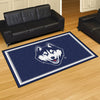 University of Connecticut 5ft. x 8 ft. Plush Area Rug