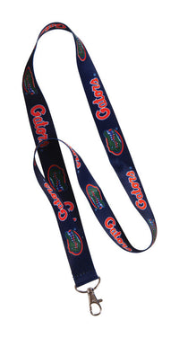 Hillman Florida Gators Polyester Assorted Decorative Key Chain Lanyard (Pack of 6)