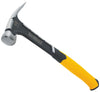 DeWalt 16 oz Smooth Face Rip Claw Hammer 7.50 in. Steel Handle (Pack of 2)