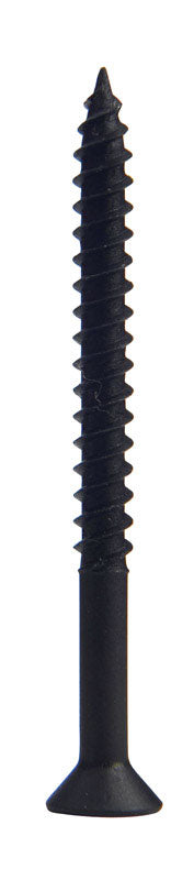 Hillman No. 8 X 2 in. L Phillips Black Phosphate Cabinet Screws 100 pk