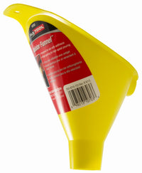 FloTool Yellow Plastic Quick Pouring Wide Spout Opening Radiator Funnel 8 oz. Load Capacity 4 H in.