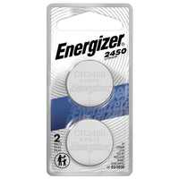 Energizer Lithium 2450 3 V Button Cell Battery 2450BP-2N 2 pk