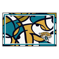 NFL - Jacksonville Jaguars XFIT 4ft. x 6ft. Plush Area Rug