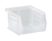 Quantum Storage 4-1/8 in. W X 3 in. H Storage Bin Plastic 1 compartments Clear