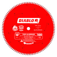 Diablo 10 in. Dia. x 5/8 in. Carbide Circular Saw Blade 100 teeth 1 pk