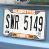 Oklahoma State University Metal License Plate Frame