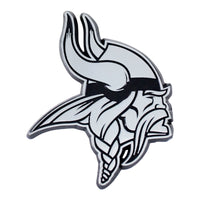 NFL - Minnesota Vikings  3D Chromed Metal Emblem