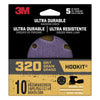 3M Hookit 5 in. Ceramic Hook and Loop Ultra Durable Sanding Disc 320 Grit Ultra Fine 10 pk