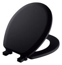 Bemis Round Black Molded Wood Toilet Seat