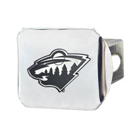 NHL - Minnesota Wild Metal Hitch Cover