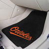 MLB - Baltimore Orioles Script Carpet Car Mat Set - 2 Pieces