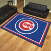 MLB - Chicago Cubs 8ft. x 10 ft. Plush Area Rug