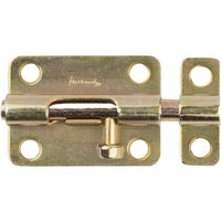 V834 3â€ Barrel Bolts - Brass