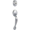 Kwikset Signature Series Dakota Satin Chrome Handleset Right or Left Handed