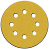 Norton Hook & Sand 5 in. Aluminum Oxide Hook and Loop A290 Sandpaper Vacuum Disc 180 Grit Fine 25 pk