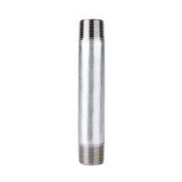 STZ Industries 1-1/4 in. MIP each X 1-1/4 in. D MIP Galvanized Steel 7 in. L Nipple