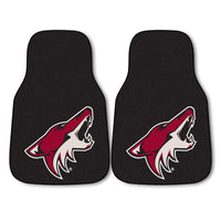 NHL - Arizona Coyotes Carpet Car Mat Set - 2 Pieces