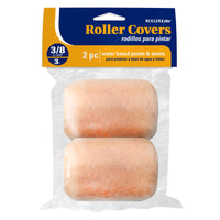 RollerLite All Purpose Polyester Knit 4 in. W X 3/8 in. Cage Paint Roller Cover Refill 2 pk