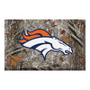 NFL - Denver Broncos Camo Rubber Scraper Door Mat