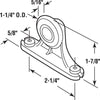 Prime-Line Mill Silver Steel Roller Assembly 2 pc