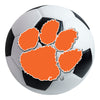 Clemson University Soccer Ball Rug - 27in. Diameter