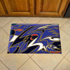 NFL - Baltimore Ravens XFIT Rubber Scraper Door Mat