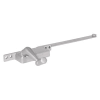 Prime-Line Silver Aluminum Left Single-Arm Casement Window Operator For Steel Framed Windows