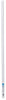 John Sterling Corp 0018-4 4' White Closet Pole