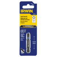 Irwin Impact Performance Series Torx T27 X 2 in. L Power Bit Steel 1 pc