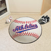 MLB - Oakland Athletics   Retro Collection Baseball Rug - 27in. Diameter - (1954 Philadelphia A's)