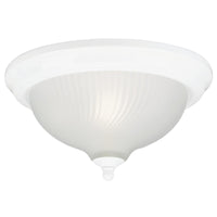 Westinghouse 6.13 in. H X 13 in. W X 13 in. L White Ceiling Light