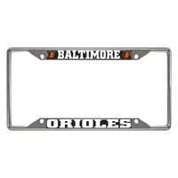 MLB - Baltimore Orioles Metal License Plate Frame