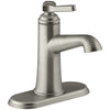 Kohler Georgeson Brushed Nickel Single-Handle Bathroom Sink Faucet 4 in.