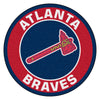 MLB - Atlanta Braves Tomahawk Roundel Rug - 27in. Diameter