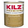 KILZ 3 Premium White Flat Water-Based Stain Blocking Primer 1 qt (Pack of 6)