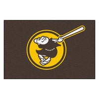 MLB - San Diego Swinging Friar Padres Rug - 19in. x 30in.