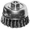 Century Drill & Tool 3 in.   Knot Wire Wheel Brush Steel 12500 rpm (Pack of 2)