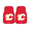 NHL - Calgary Flames Carpet Car Mat Set - 2 Pieces