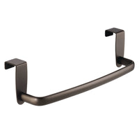 iDesign Axis Bronze Over the Cabinet Towel Bar 9 in. L Steel