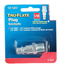 Tru-Flate Steel Air Plug 3/8 in. Male 1 pc