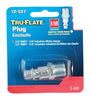 Tru-Flate Steel Air Plug 3/8 in. Male 1 pc