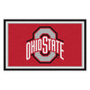 Ohio State University 4ft. x 6ft. Plush Area Rug